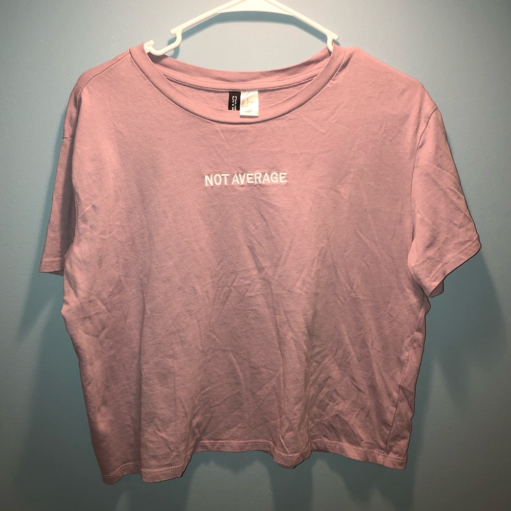 Cropped Embroidered T-Shirt